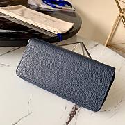 Louis Vuitton | Zippy Wallet Vertical Blue - M58412 - 10 x 19 x 2 cm - 2