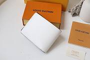 Louis Vuitton | Multiple Wallet White Epi - M80771 - 11.5 x 9 x 1.5 cm - 5