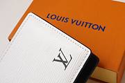 Louis Vuitton | Multiple Wallet White Epi - M80771 - 11.5 x 9 x 1.5 cm - 4