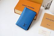 Louis Vuitton | Pocket Organizer wallet - M80767 - 8 x 11 x 1 cm - 6