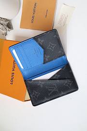 Louis Vuitton | Pocket Organizer wallet - M80768 - 8 x 11 x 1 cm - 2