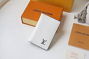 Louis Vuitton | Pocket Organizer wallet - M80766 - 8 x 11 x 1 cm - 4