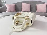 Dior | Dioramour Lady My ABCDior White bag - M0538O - 20 x 16.5 x 8 cm - 6