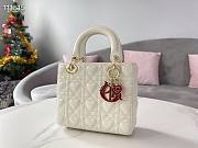 Dior | Dioramour Lady My ABCDior White bag - M0538O - 20 x 16.5 x 8 cm - 2