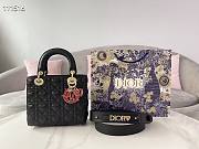 Dior | Dioramour Lady My ABCDior Black bag - M0538O - 20 x 16.5 x 8 cm - 1