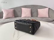 Dior | Dioramour Lady My ABCDior Black bag - M0538O - 20 x 16.5 x 8 cm - 3