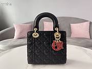 Dior | Dioramour Lady My ABCDior Black bag - M0538O - 20 x 16.5 x 8 cm - 5