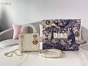 Dior | Mini Dioramour Lady bag - M0505O - 17 x 15 x 7 cm - 1