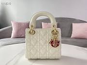 Dior | Mini Dioramour Lady bag - M0505O - 17 x 15 x 7 cm - 6