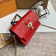 Louis Vuitton |  Vavin Chain Wallet Red - M69423- 19 x 12.5 x 4 cm - 3