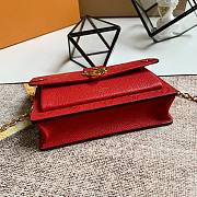 Louis Vuitton |  Vavin Chain Wallet Red - M69423- 19 x 12.5 x 4 cm - 5