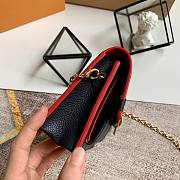 Louis Vuitton |  Vavin Chain Wallet Red/Black - M69423- 19 x 12.5 x 4 cm - 2