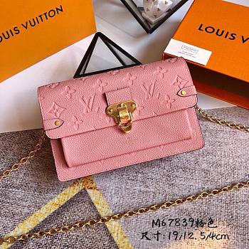 Louis Vuitton |  Vavin Chain Wallet Pink - M69423- 19 x 12.5 x 4 cm