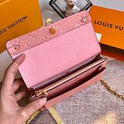 Louis Vuitton |  Vavin Chain Wallet Pink - M69423- 19 x 12.5 x 4 cm - 5