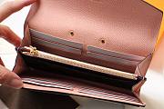 Louis Vuitton | Pallas Wallet Rose - M58414 - 19x10cm - 4