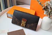 Louis Vuitton | Pallas Wallet Black - M58414 - 19x10cm - 3