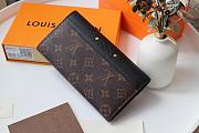 Louis Vuitton | Pallas Wallet Black - M58414 - 19x10cm - 2