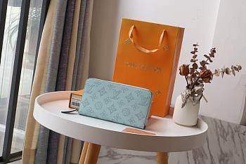 Louis Vuitton | Portafoglio Zippy Wallet Light Blue- M58429 - 19x10cm