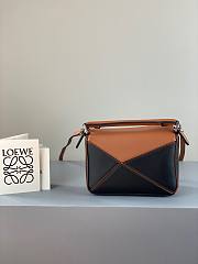 LOEWE | Mini Puzzle Black/Tan - 18x12.5x8cm - 5