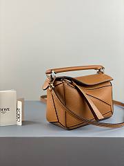 LOEWE | Mini Puzzle bag Light Caramel soft grained calfskin - 18x12.5x8cm - 5