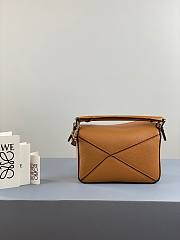 LOEWE | Mini Puzzle bag Light Caramel soft grained calfskin - 18x12.5x8cm - 6