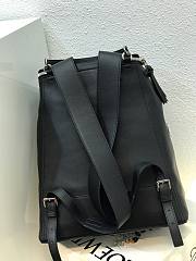 LOEWE | Goya Backpack in natural calfskin Black - 37×41×15cm - 4