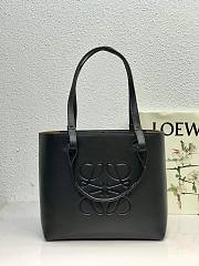 LOEWE | Anagram Tote in classic calfskin Black - 30cm - 1