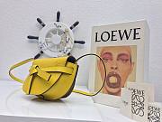 LOEWE | Mini Gate dual bag in pebble grain calfskin - 15x12.5x8cm - 2