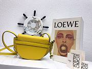 LOEWE | Mini Gate dual bag in pebble grain calfskin - 15x12.5x8cm - 4