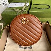 GUCCI | GG Marmont mini round shoulder bag - 550154  - 18.5x18.5x4.5cm - 1