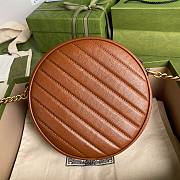 GUCCI | GG Marmont mini round shoulder bag - 550154  - 18.5x18.5x4.5cm - 5