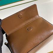 GUCCI | Horsebit 1955 Small Shoulder Bag Brown - 645454 - 22.5x17x6.5cm - 6