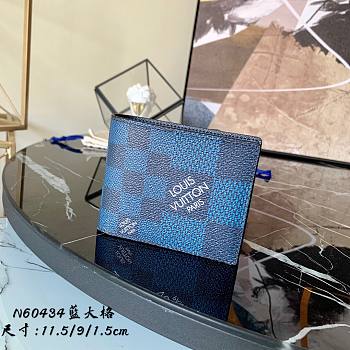 Louis Vuitton |  Multiple wallet  - N60440 - 11.5 x 9 x 1.5 cm