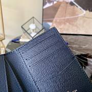 Louis Vuitton | Pocket Organizer Blue - N60431 - 8 x 11 x 1 cm - 6