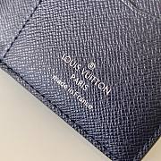 Louis Vuitton | Pocket Organizer Blue - N60431 - 8 x 11 x 1 cm - 3