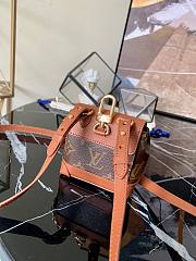 Louis Vuitton |  Mini Steamer pouch brown - M00340 - 9.5 x 9.5 cm - 6