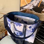 Louis Vuitton |  New Tote GM Blue M45388  - 5