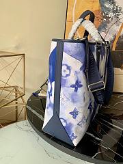 Louis Vuitton |  New Tote GM Blue M45388  - 3