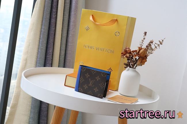 Louis Vuitton | Multiple Wallet Blue - M80781 - 11.5 x 9 x 1.5 cm - 1