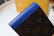 Louis Vuitton | Multiple Wallet Blue - M80781 - 11.5 x 9 x 1.5 cm - 4