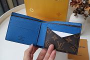 Louis Vuitton | Multiple Wallet Blue - M80781 - 11.5 x 9 x 1.5 cm - 2