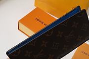 Louis Vuitton | Brazza Wallet BLue - M80790 - 10 x 19 x 2 cm - 5