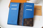 Louis Vuitton | Brazza Wallet BLue - M80790 - 10 x 19 x 2 cm - 4
