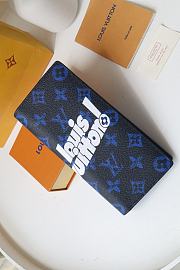 Louis Vuitton | Multiple wallet Blue - M80801 - 10 x 19 x 2 cm - 3