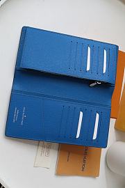 Louis Vuitton | Multiple wallet Blue - M80801 - 10 x 19 x 2 cm - 2