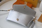 Louis Vuitton | Padlock On Strap Epi Silver bag - M80819 - 19 x 11 x 3 cm - 5