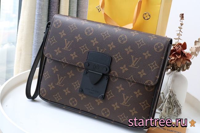 Louis Vuitton |  S LOCK A4 POUCH - M80560 - 27 x 21 x 3.5 cm - 1