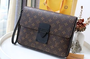 Louis Vuitton |  S LOCK A4 POUCH - M80560 - 27 x 21 x 3.5 cm