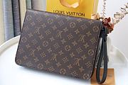 Louis Vuitton |  S LOCK A4 POUCH - M80560 - 27 x 21 x 3.5 cm - 5