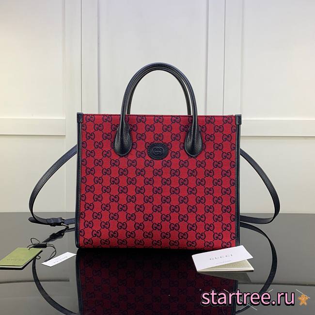 GUCCI | GG small tote bag Red - ‎659983 - 31x26.5x14cm - 1